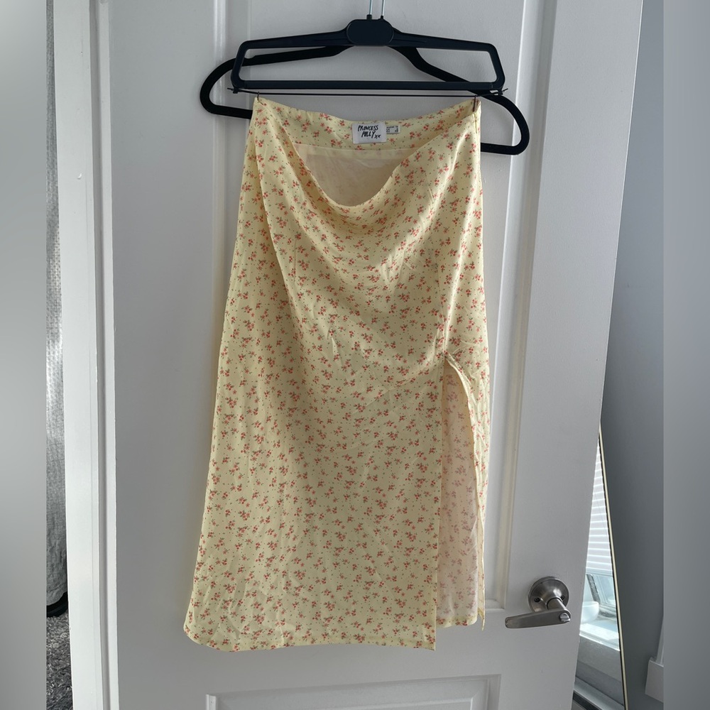 Princess Polly Floral Midi Skirt
